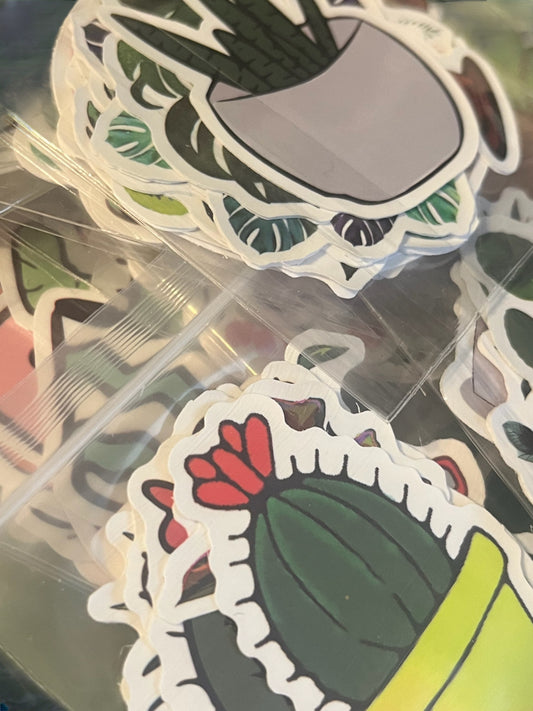 For the love of Plants Sticker Collection